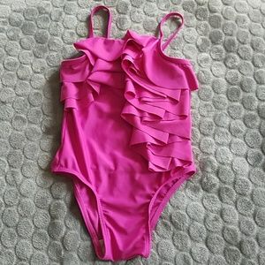 Ruffled Bathing Suit